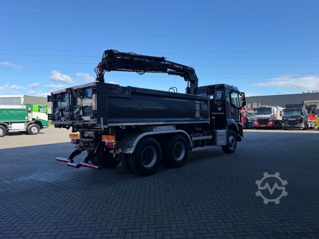 Wywrotka 3-stronna MAN TGS 33.470 6x4 3 zijdige Kipper/ Hiab 188 B-3 E...