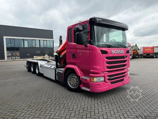 System ramion hakowych Scania G410 8x4 Haaksysteem / kraan Euro 6 Retarder