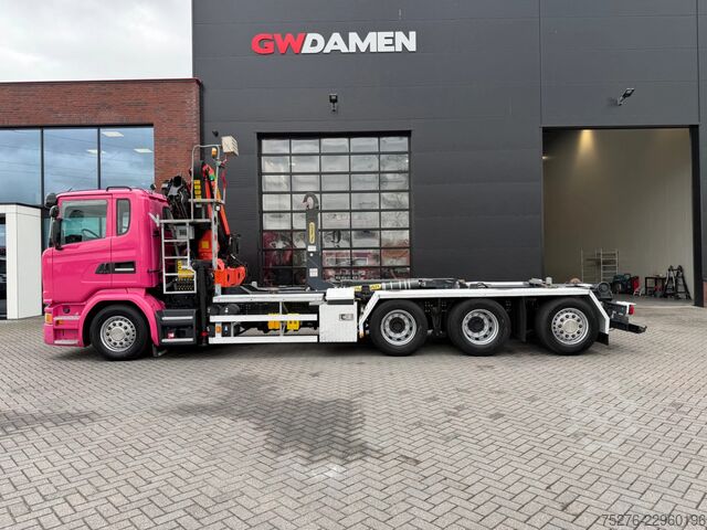 System ramion hakowych Scania G410 8x4 Haaksysteem / kraan Euro 6 Retarder