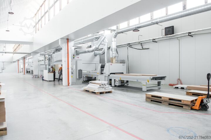 πλήρης εγκατάσταση βαφής Cefla 