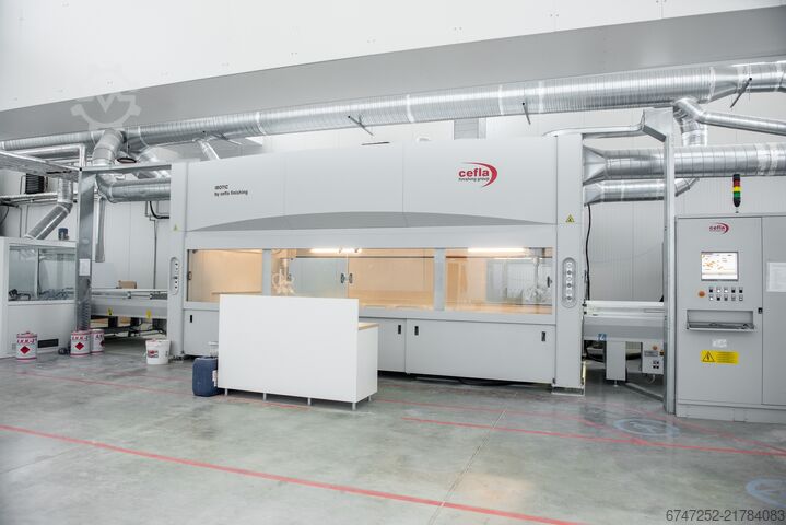 πλήρης εγκατάσταση βαφής Cefla 