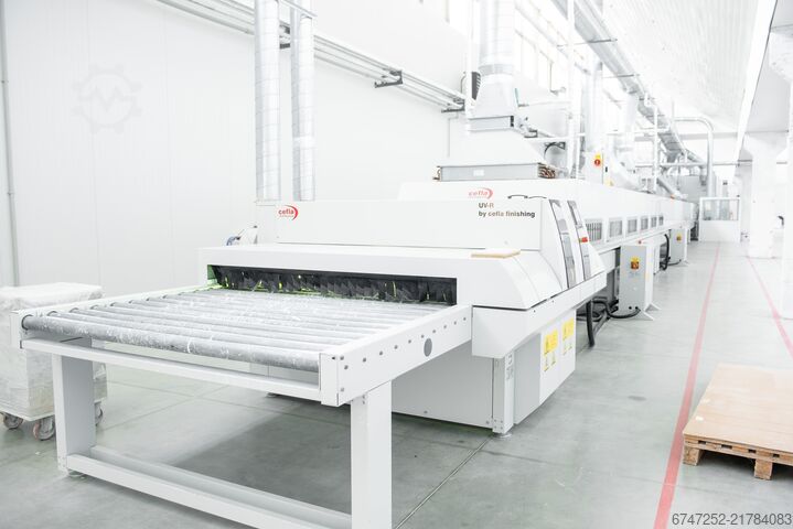 πλήρης εγκατάσταση βαφής Cefla 