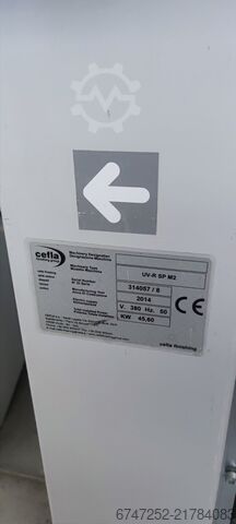 πλήρης εγκατάσταση βαφής Cefla 