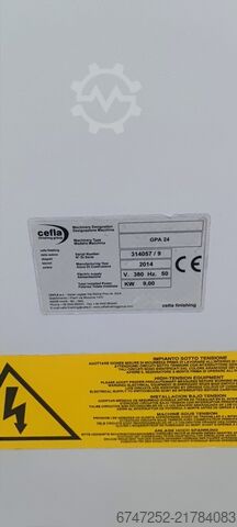 πλήρης εγκατάσταση βαφής Cefla 
