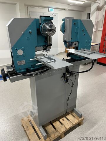 Çift Kafalı Ciltleme Perçinleme Makinesi Sicom B163-5 Double-Head Binder Riveter