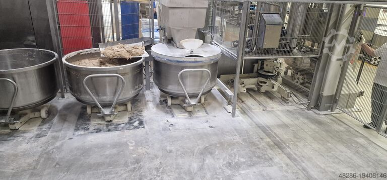 Wendelkneter Diosna Teig Linear Knet System