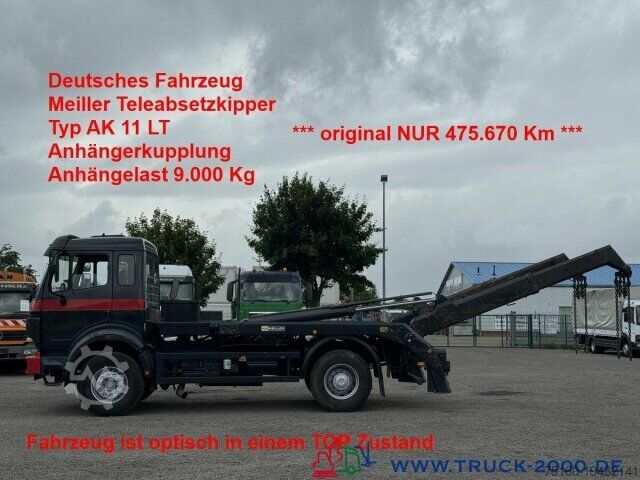 Kiepwagen Mercedes-Benz SK 1831 Meiller Teleabsetzer AHK - NUR 475 TKM