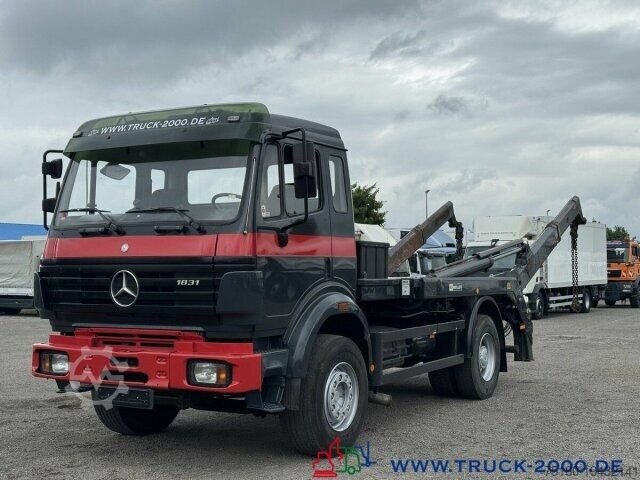 Kiepwagen Mercedes-Benz SK 1831 Meiller Teleabsetzer AHK - NUR 475 TKM