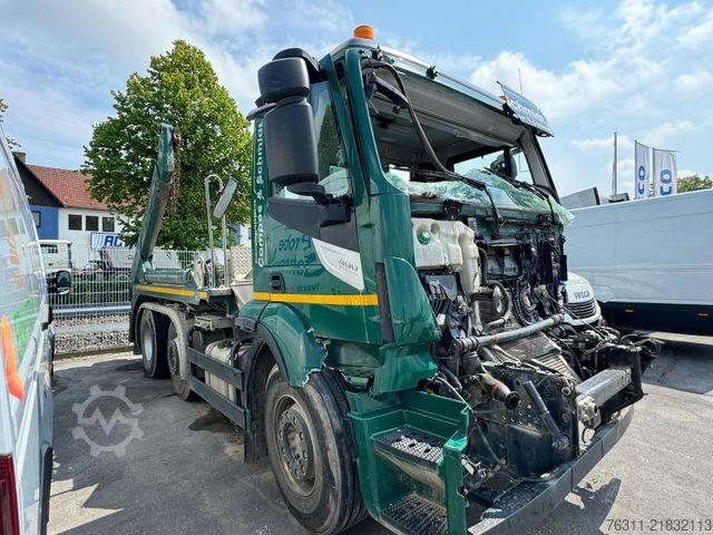 Billenőplatós teherautó IVECO AD260SX40 /P 6x2 Meiler Absetzkipper