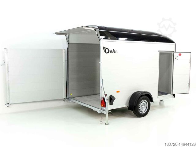 Bagagelabel Debon Kofferanhänger C400 164x315cm H:200cm 1,3t Alu, Polybug Tür schwarz