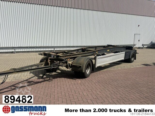 Afzetcontainer-aanhangwagen Hüffermann HSA 20.70 Schlittenabroller