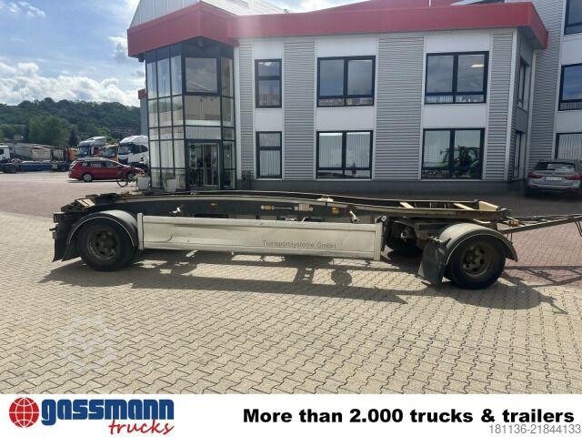 Afzetcontainer-aanhangwagen Hüffermann HSA 20.70 Schlittenabroller