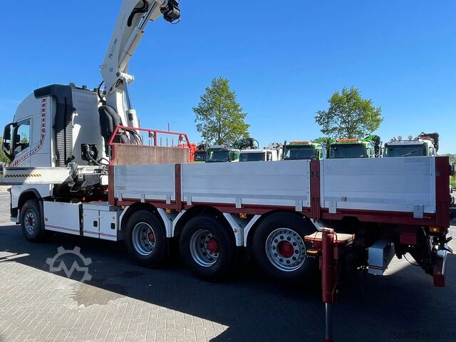 Camion cu macara Volvo FH 540 8x4 HIAB 554E-9 HIPRO