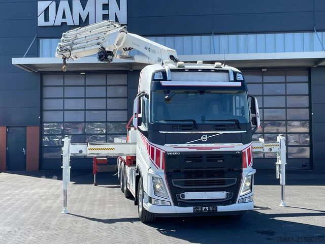 Vrachtwagen met kraan Volvo FH 540 8x4 HIAB 554E-9 HIPRO