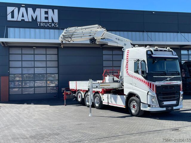 Vrachtwagen met kraan Volvo FH 540 8x4 HIAB 554E-9 HIPRO
