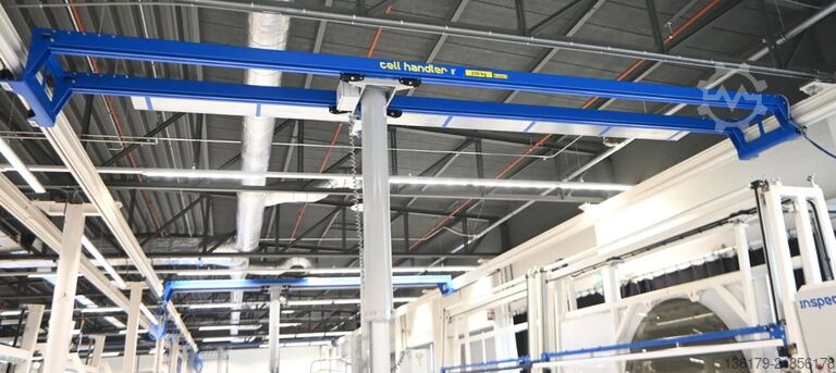 230 S70 2 x 22m hangbaan met 2 vacuümhef Abus/Framatech 230 S70 2 x 22m hangbaan met 2 vacuümhef