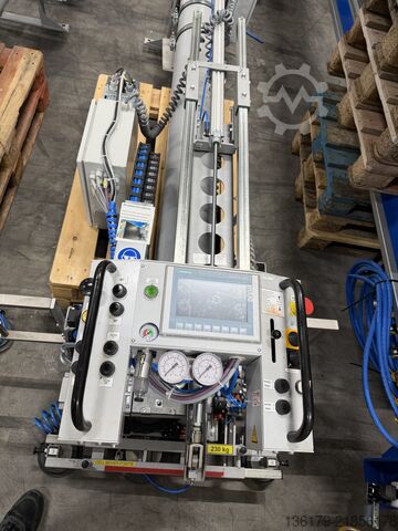 230 S70 2 x 22m hangbaan met 2 vacuümhef Abus/Framatech 230 S70 2 x 22m hangbaan met 2 vacuümhef