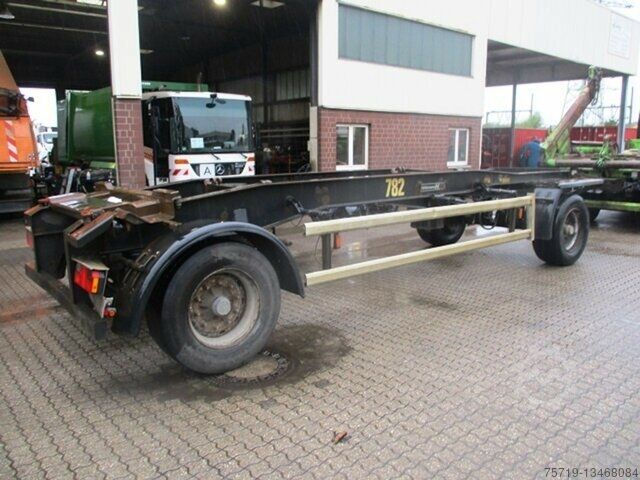 Römork Hüffermann HSA 18.70 Schlittenanhänger