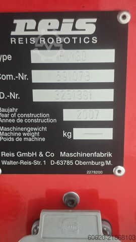 βιομηχανικό ρομπότ Reis Robotics RV130 + RS5