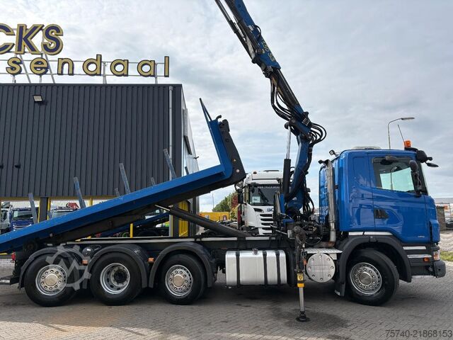 Kraanwagen Scania G 420 + HOOK + BOB Z KRAAN 17T + 8X2 + EURO 5