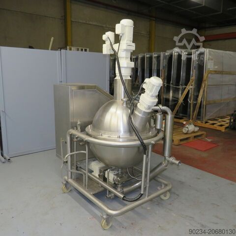 Goavec kookbol van roestvrij staal, 80 liter, 1 pk Goavec 80 Litre