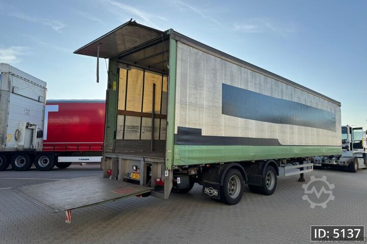 Schuifzeilen Pacton TBD.2 / DHOLLANDIA 2500kg / Steering axle