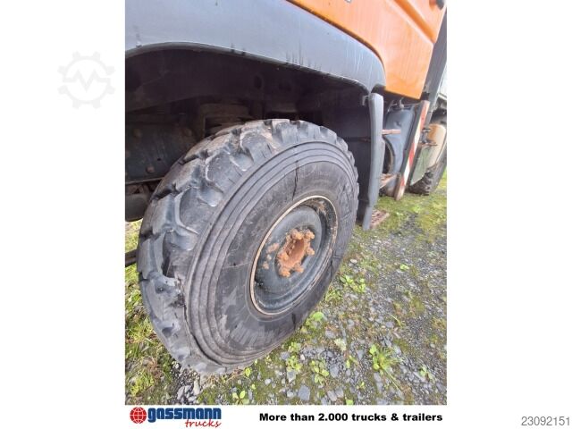 Speciális rendeltetésű teherautó Unimog U300 405/20 4x4, Frontzapfwelle, Kipper