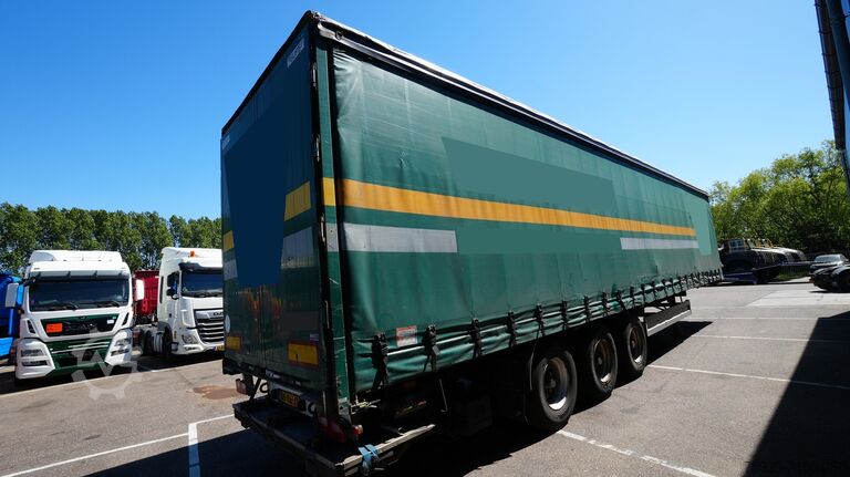 Prelate glisante Burg 3 axle curtainside trailer
