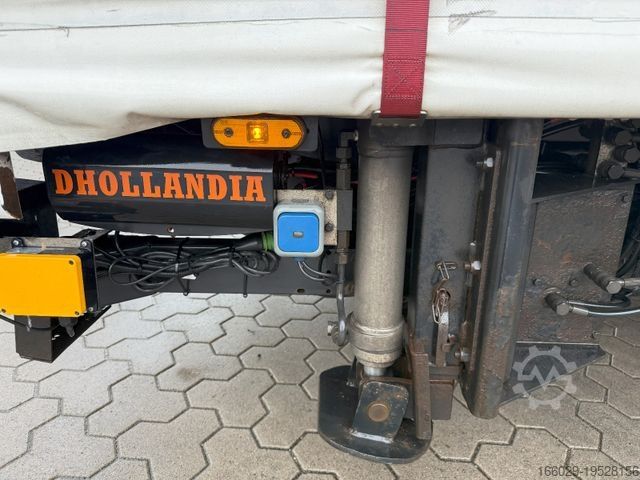 Otevřený návěs s plachtou Wiese Mega Schiebeplane mit Dhollandia Rampe 9t