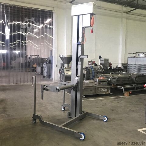 Încărcare mobilă pentru cărucioare standard de 200 L Barsso mobiele lift voor 200L normwagens