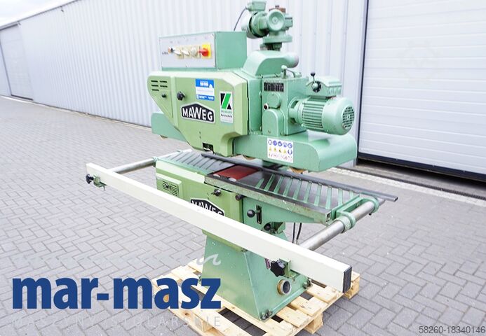 Continuschuurmachine met brede band MAWEG SE II