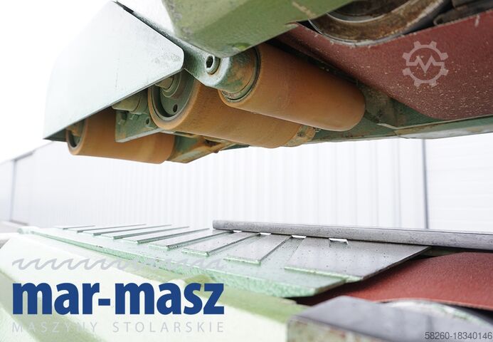 Széles szalagú folyamatos csiszológép MAWEG SE II 