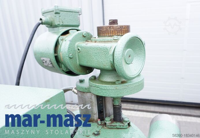 Continuschuurmachine met brede band MAWEG SE II