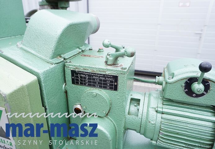 Continuschuurmachine met brede band MAWEG SE II