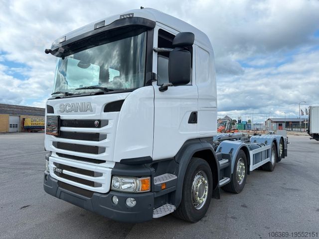 Kamyon şasisi SCANIA G450 8x2*6 ADR Chassis / Fahrgestell / Euro 6