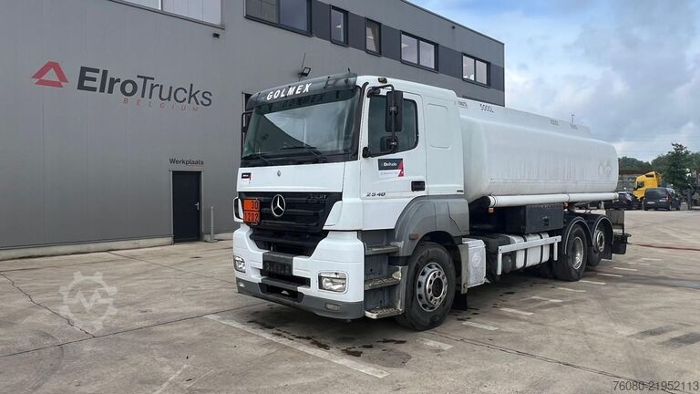 Autocisternă Mercedes-Benz AXOR 2540 (18000 L / BOITE MANUELLE / MANUAL GE...