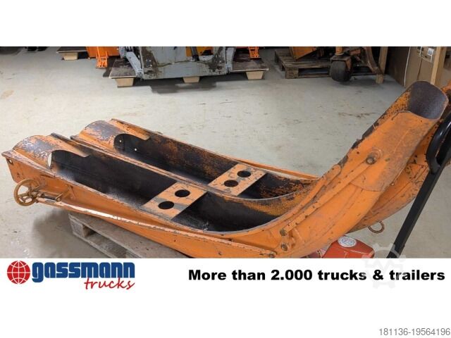 Aangepaste bestelwagen Unimog U52 411 4x4, Schmidt Schneefräse mit Separatmotor