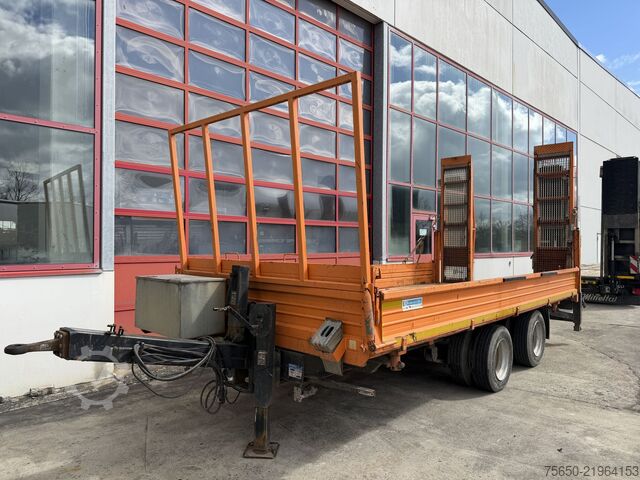 Damperli treyler Blomenroehr 896/14000  14 t Tandem 2 Seiten Kipper   Tieflader