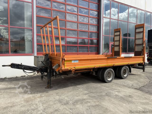 Damperli treyler Blomenroehr 896/14000  14 t Tandem 2 Seiten Kipper   Tieflader