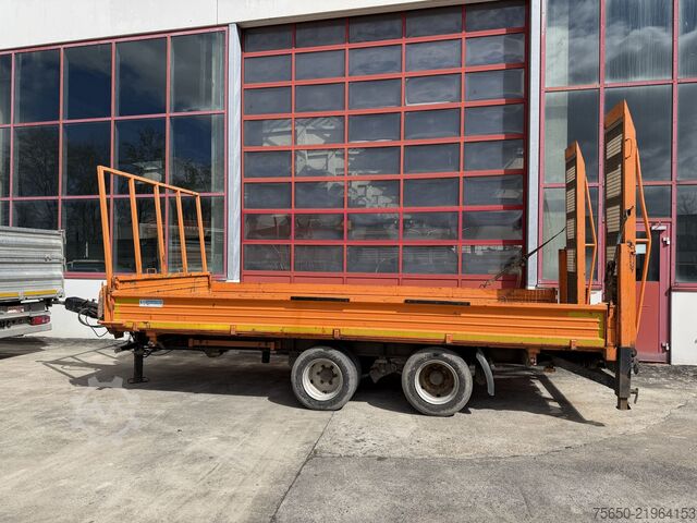 Damperli treyler Blomenroehr 896/14000  14 t Tandem 2 Seiten Kipper   Tieflader