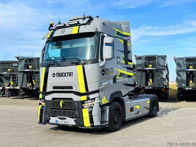 Standaard trekker RENAULT T480 Evolution, LIVING- Paket, Kipphydr.,MIETEN?