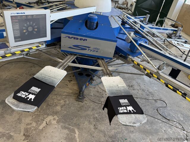 μηχάνημα μεταξοτυπίας MHM S-Type Plus 12/10 Screen Printing