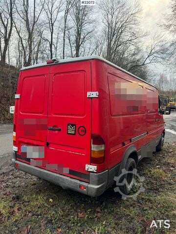 Panel van Mercedes-Benz Sprinter 416 with Leistikow flushing unit