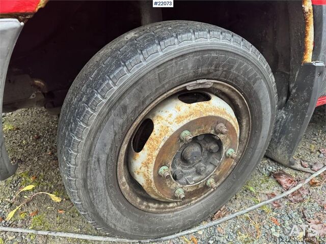 Panel van Mercedes-Benz Sprinter 416 with Leistikow flushing unit