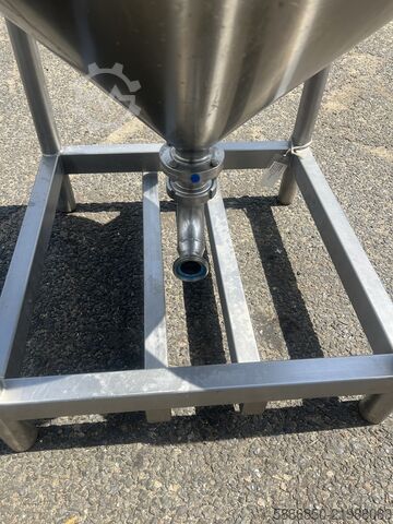 Depósito vertical inox de 300 litros  