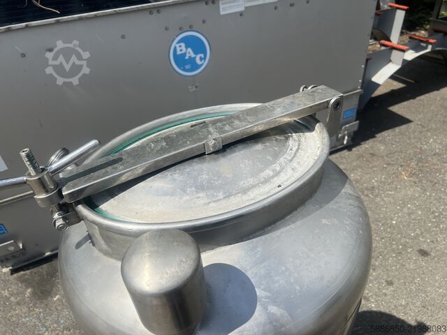 Depósito vertical inox de 300 litros  