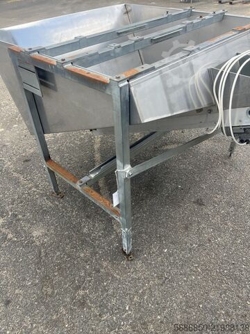 Alimentatore con tramoggia Inox + zincata  