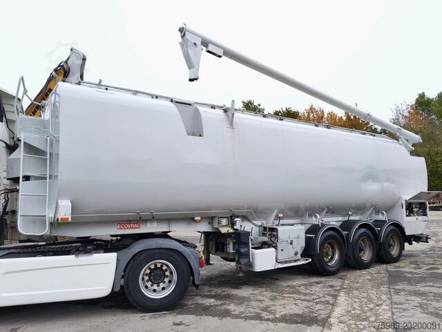 Ecovrac AUGER csigás szállítószalag + levegő, Hatz dízelmotor, 6 rekesz, 3 tengely, emelhető tengely Ecovrac AUGER VIJZEL + Air , HATZ DIESEL, 6 COMPARTMENT...