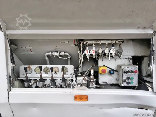 Ecovrac AUGER csigás szállítószalag + levegő, Hatz dízelmotor, 6 rekesz, 3 tengely, emelhető tengely Ecovrac AUGER VIJZEL + Air , HATZ DIESEL, 6 COMPARTMENT...