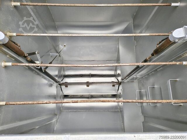 Ecovrac AUGER csigás szállítószalag + levegő, Hatz dízelmotor, 6 rekesz, 3 tengely, emelhető tengely Ecovrac AUGER VIJZEL + Air , HATZ DIESEL, 6 COMPARTMENT...